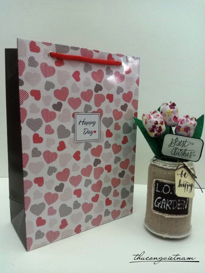 Túi giấy đựng quà M18 19x27x9cm